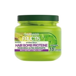 Garnier Fructis Hydra Ricci Hair Bomb Proteine Maschera Ultra Idratante 320 ml