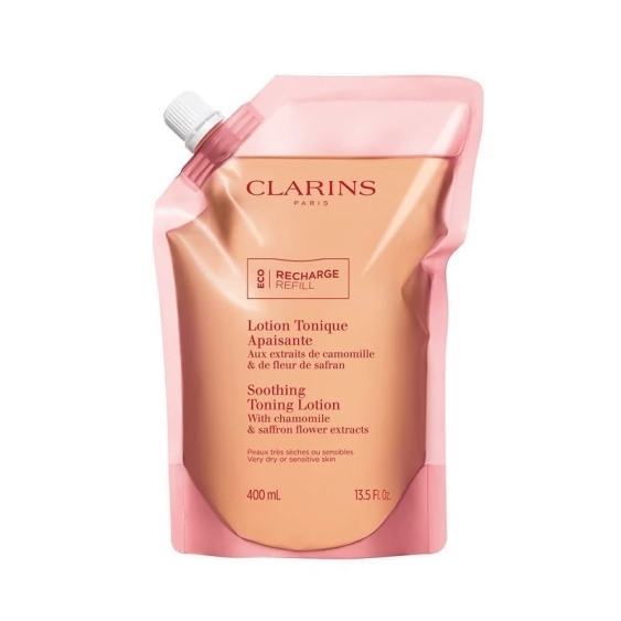 Clarins Soothing Toning Lotion Tonico Lenitivo Ricarica 400 ml