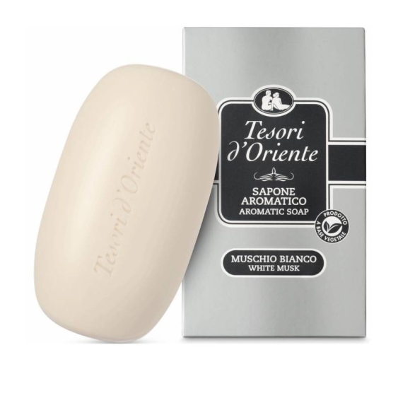 Tesori D'Oriente Muschio Bianco Sapone Aromatico 125 gr