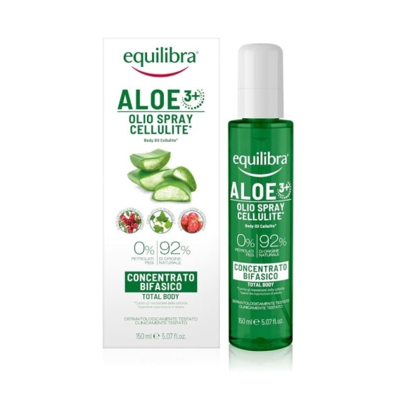 Equilibra Aloe Olio Spray Cellulite Concentrato Bifasico 150 ml