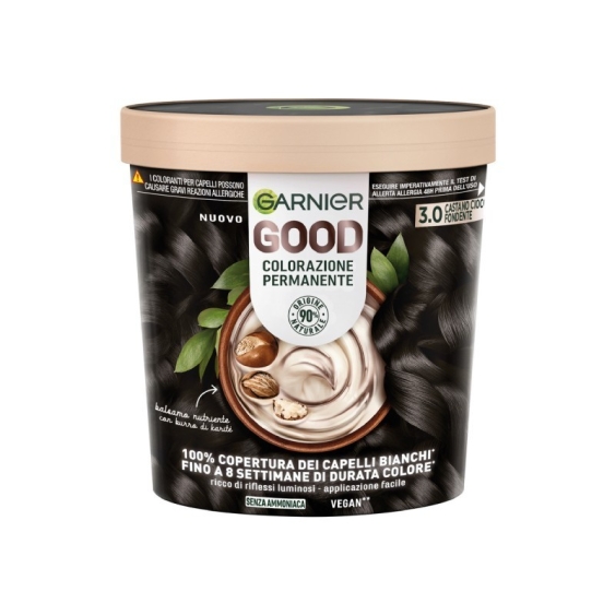 Garnier Good Colorazione Permanente Senza Ammoniaca - 4.0 Castano Cioccolatonte