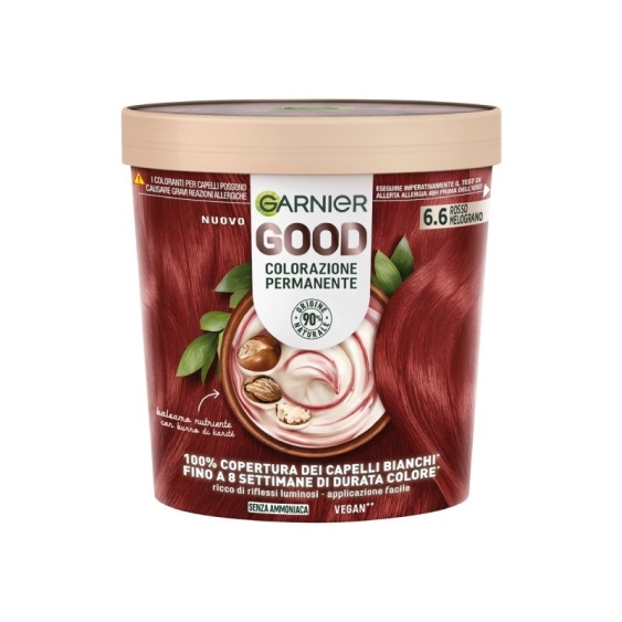 Garnier Good Colorazione Permanente Senza Ammoniaca - 6.6 Rosso Melograno