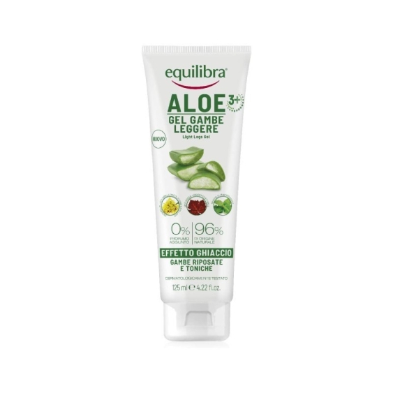 Equilibra Aloe Gel Gambe Leggere Effetto Ghiaccio 125 ml