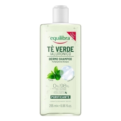 Equilibra Tè Verde Ialuronico Dermo Shampoo Purificante 265 ml