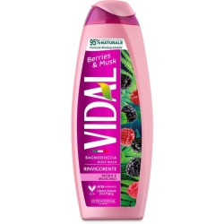 Vidal Berries & Musk Bagnoschiuma 500 Ml