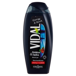 Vidal Energy & Sport Docciaschiuma Energizzante 250 Ml