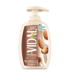 Vidal Almond & Karitè Sapone Liquido Burro Di Karitè E Olio Di Mandorla 300 Ml