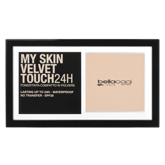 Bellaoggi My Skin Velvet Touch 24H Fondotinta In Povere Compatto N. 15W Golden Beige