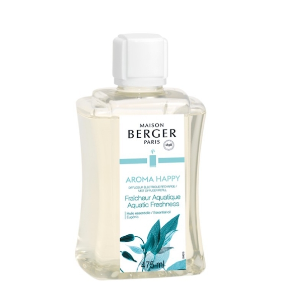 Maison Berger Paris Aroma Happy Aquatic Freshness Ricarica Diffusore Elettrico 475 Ml