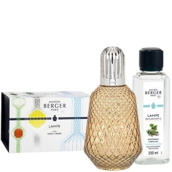 Maison Berger Paris Cofanetto Lampe Matali Chestnut Lampada + Essenza 250 Ml