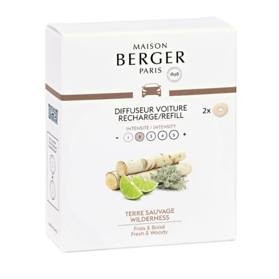 Maison Berger Paris Wilderness 2 Ricariche Per Diffusore Auto