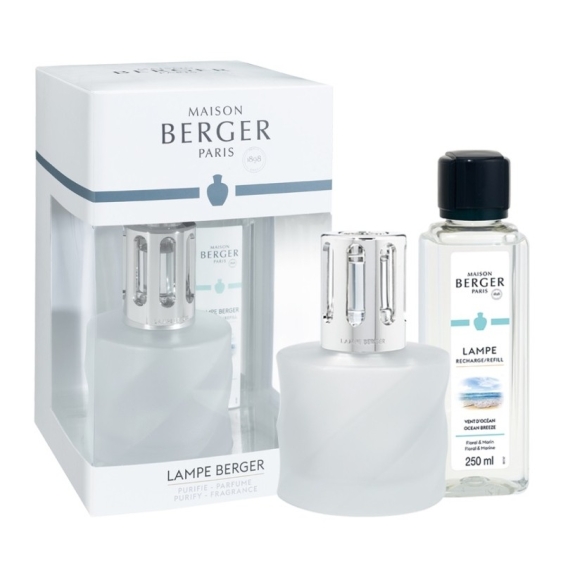 Maison Berger Paris Lampe Berger Spirale Givree Lampada + Vent d'Océan 250 ML