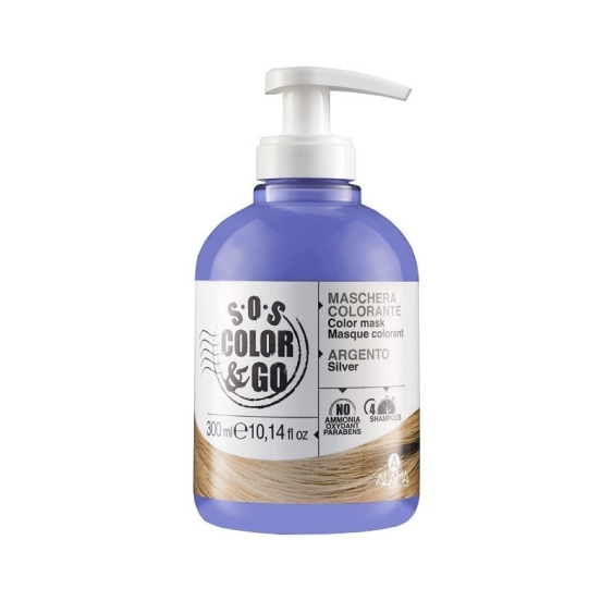 Alama S.O.S. Color&Go Maschera Colorante Argento 300 ml