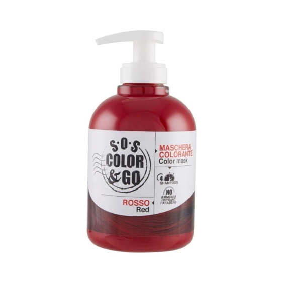 Alama S.O.S. Color&Go Maschera Colorante Rosso 300 ml