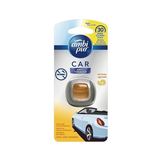 Ambi Pur Car Profumatore Auto Usa E Getta - Anti-Tabacco