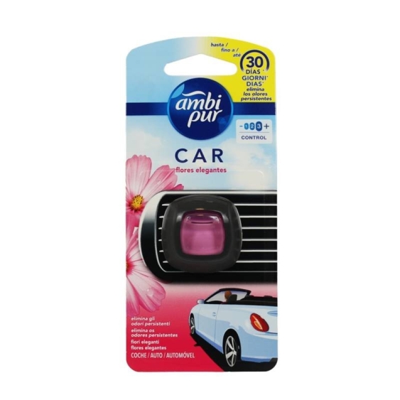 Ambi Pur Car Profumatore Auto Usa E Getta - Fiori Eleganti