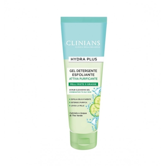 Clinians	Hydra Plus Gel Detergente Esfoliante Pelli Miste E Grasse 150 ml