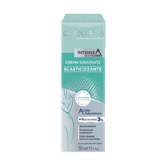 Clinians Intense-A Bodycare Crema Corpo Idratante Elasticizzante 150 ml