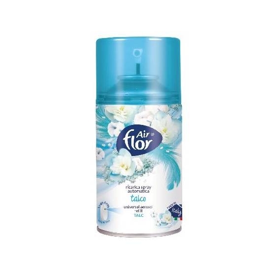Air Flor Talco Ricarica Per Diffusore D'Essenza Deo Matic 250 Ml