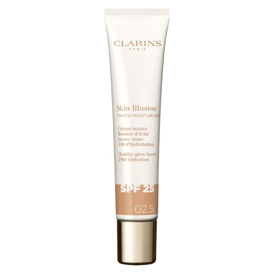 Clarins Skin Illusion Tinted Moisturizer SPF25 Crema Colorata - 02.5