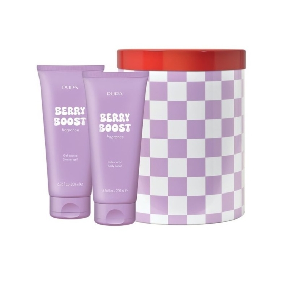 Pupa Happy Box Berry Boost Gel Doccia + Latte Corpo Cofanetto
