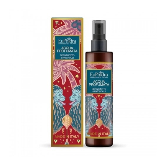 Euphidra Bergamotto & Patchouli Acqua Profumata 125 Ml