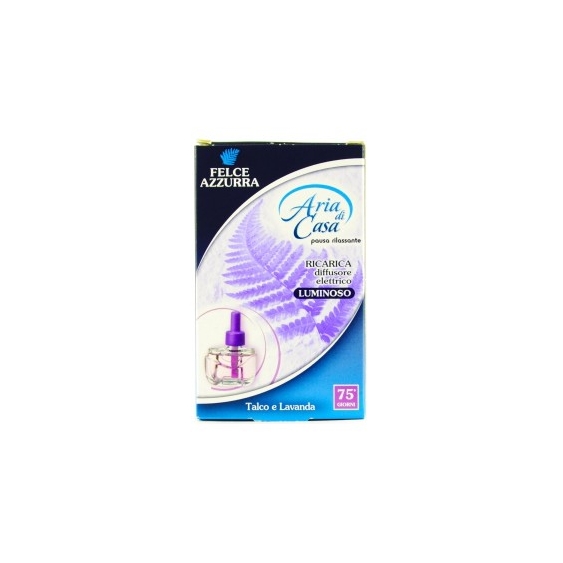 Felce Azzurra Deodorante Per Ambiente Ricarica Per Diffusore Elettrico Luminoso Talco E Lavanda