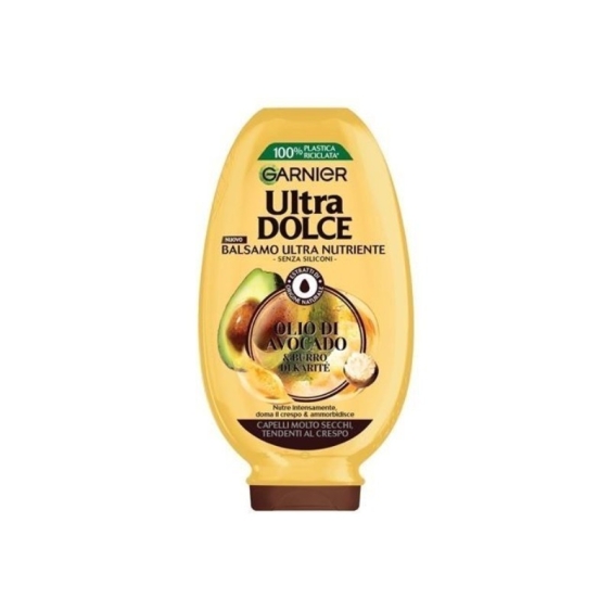 Garnier Ultra Dolce Balsamo Ultra Nutriente Olio Di Avocado E Burro Di Karité 200 ml
