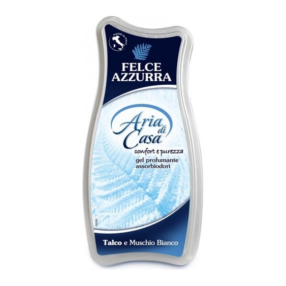 Felce Azzurra Deodorante Per Ambiente Gel Profumante Assorbiodori Talco E Muschio Bianco