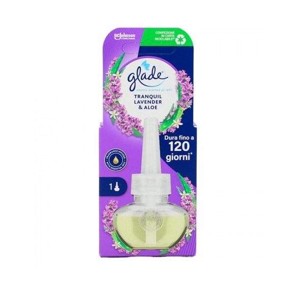 Glade Tranquil Lavender E Aloe Ricarica Per Diffusore Elettrico 20 Ml