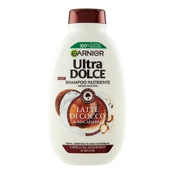 Garnier Ultra Dolce Shampoo Nutriente Latte di Cocco e Macadamia 250 ml