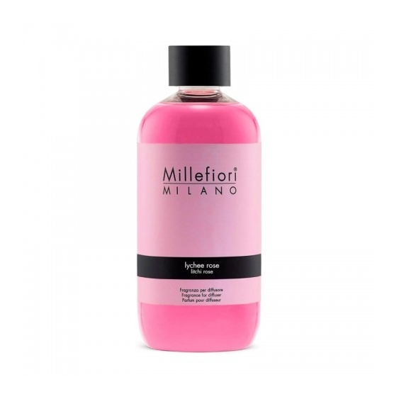 Millefiori Milano Lychee Rose Ricarica Per Diffusore A Bastoncini 500 Ml