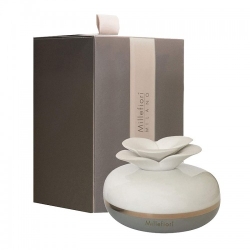 Millefiori Milano Air Design Fiore Diffusore In Ceramica Colore Grigio Da 130 Ml