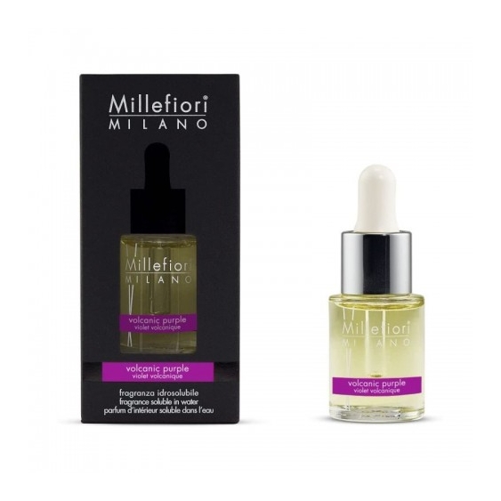 Millefiori Milano Volcanic Purple Fragranza Idrosolubile Per Diffusore A Ultrasuoni Hydro 15 Ml