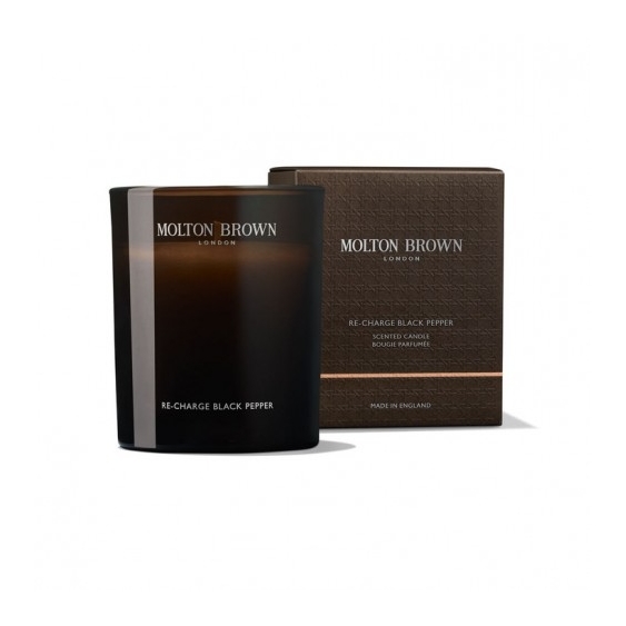 Molton Brown Re-Charge Black Pepper Candela A Uno Stoppino 190 G