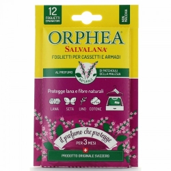 Orphea Salvalana 12 Foglietti Per Cassetti E Armadi