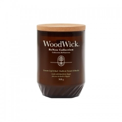 Woodwick Tomato Leaf & Basil Candela Profumata Grande 368 G