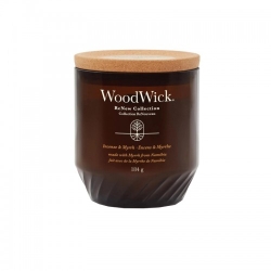Woodwick Renew Collection Incense & Myrrh Candela Media 184 G