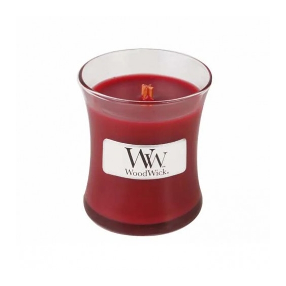 Woodwick Cinnamon Chai Candela Profumata Small 85 G