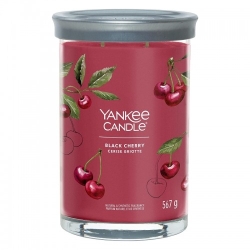 Yankee Candle Black Cherry Candela Profumata Tumbler Grande 567 G