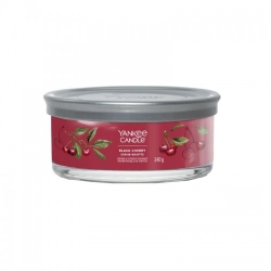 Yankee Candle Black Cherry Candela Tumbler A 5 Stoppini Signature 340 G