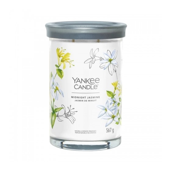 Yankee Candle Midnight Jasmine Candela Profumata Tumbler Signature 567 G