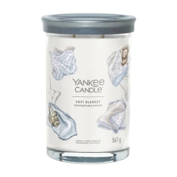 Yankee Candle Soft Blanket Candela Signature Tumbler Profumata Grande