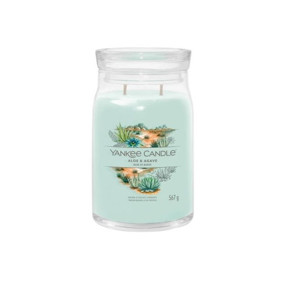 Yankee Candle Aloe & Agave Candela Signature Grande