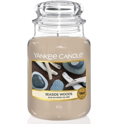 Yankee Candle Candela Profumata In Giara Grande Seaside Woods