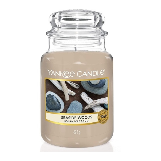 Yankee Candle Candela Profumata In Giara Grande Seaside Woods