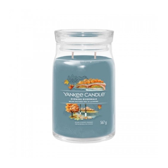 Yankee Candle Evening Riverwalk Candela Profumata In Giara Grande 567 G