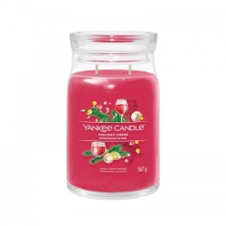 Yankee Candle Holiday Cheer Candela Profumata Giara Grande 567 G