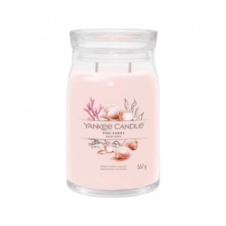 Yankee Candle Pink Sand Candela Signature In Giara Grande 567 G