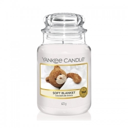 Yankee Candle Soft Blanket Candela Profumata In Giara Grande